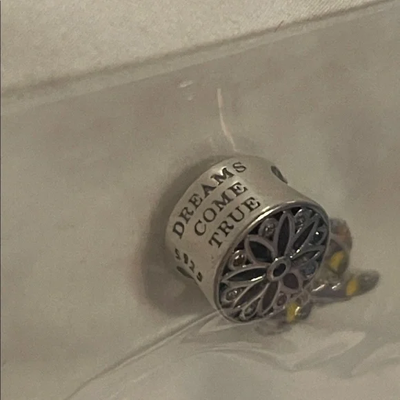 Pandora 925 Sterling Silver Dreamcatcher Charm with Multicolor Accents - Picture 10 of 11